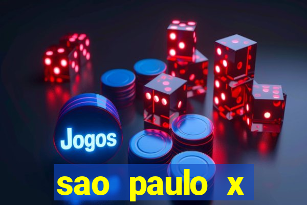 sao paulo x palmeiras palpites